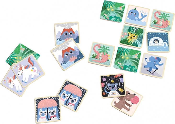 48 spēles gabaliņi ilgām izklaides stundām