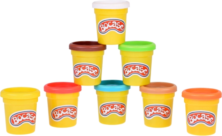 8 krāsas mīksta plastilīna