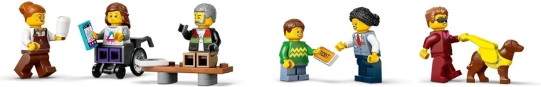 6 minifigūriņas daudzveidīgiem stāstiem