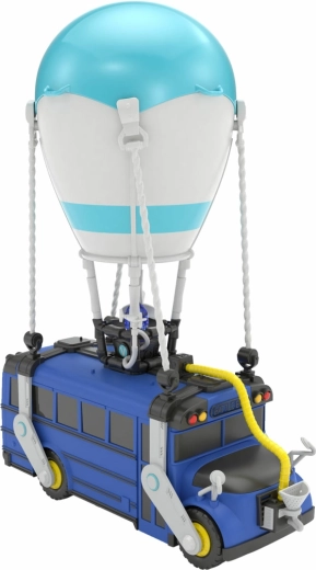 Ikoniskais Battle Bus ar balonu