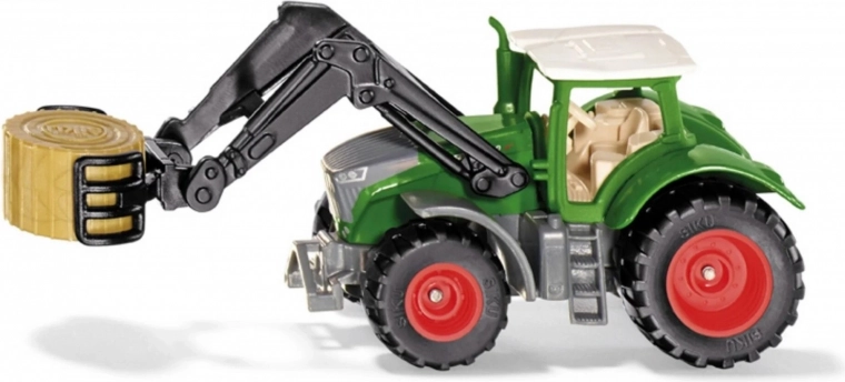 Functional front loader with grab