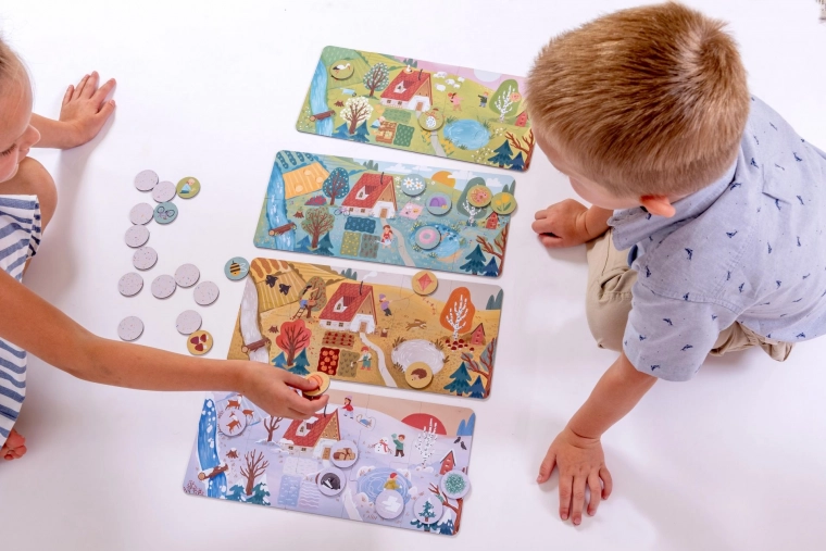 Mācīšanās caur spēli pēc Montessori