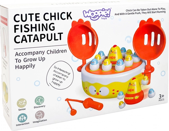 Katapults un ķeršana ar lāpstiņām