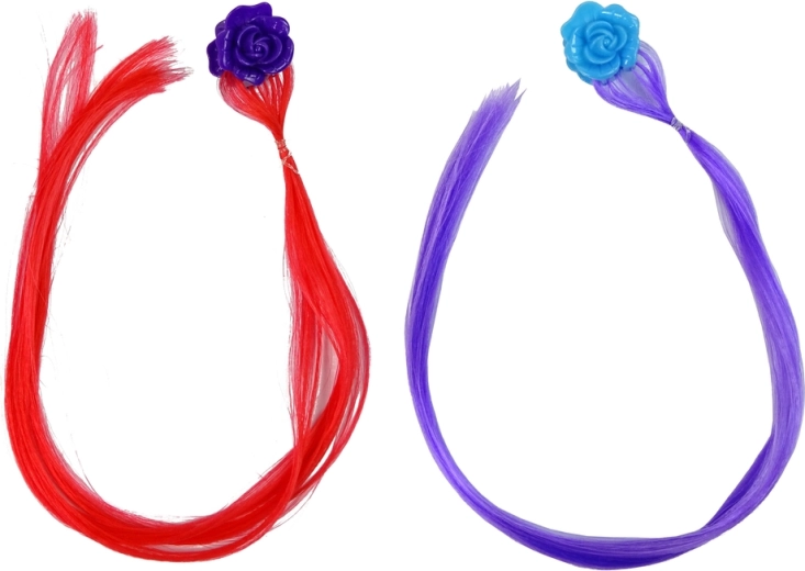 Krāsainas šķipsnas ar ziedu sprādzēm