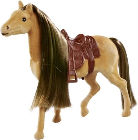 Long mane for brushing and styling