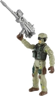 Kustīga karavīra figūriņa