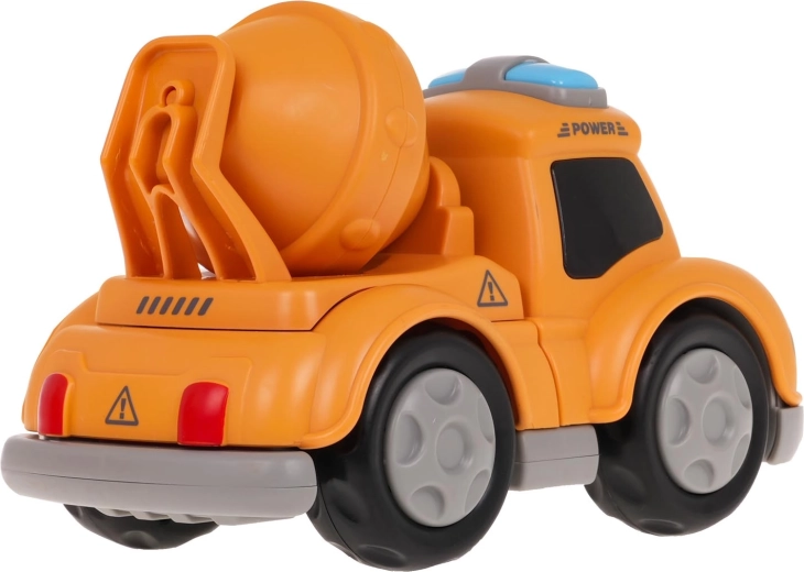 Rotating cement drum