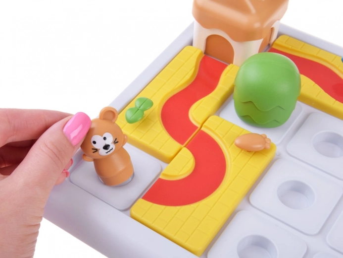 Divi atsevišķi maršruti pelei un kaķim