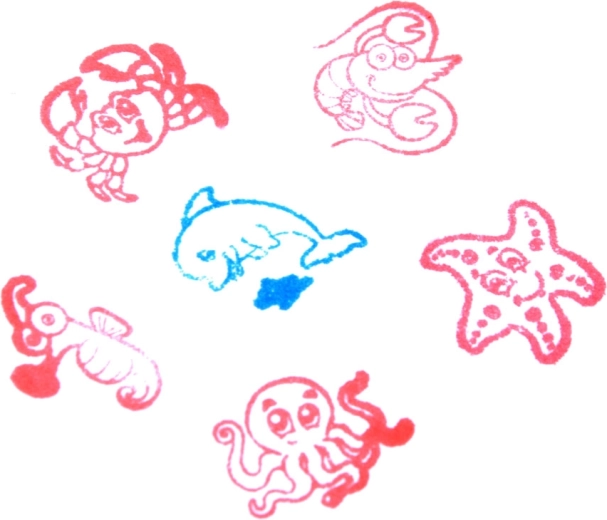 6 mīlīgi jūras motīvi