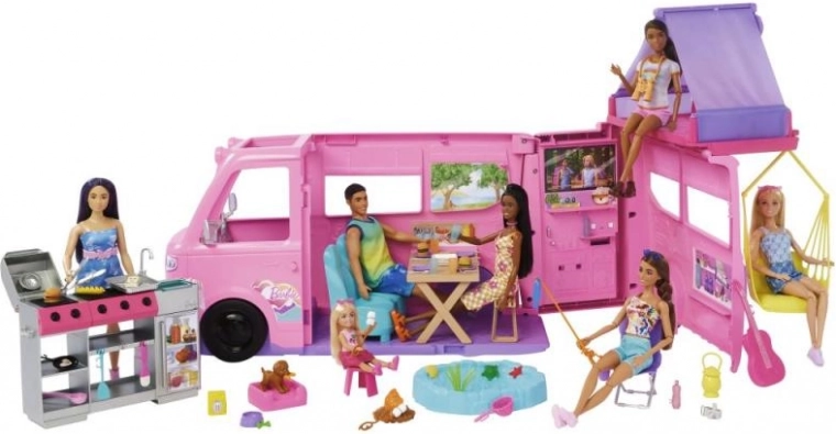 Transformējama karavāna ar 7 spēļu zonām