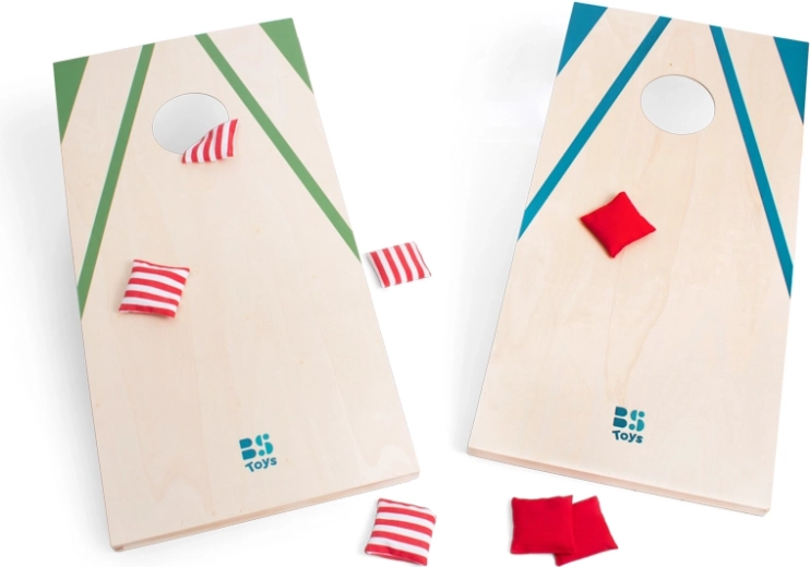 Colorful wooden boards