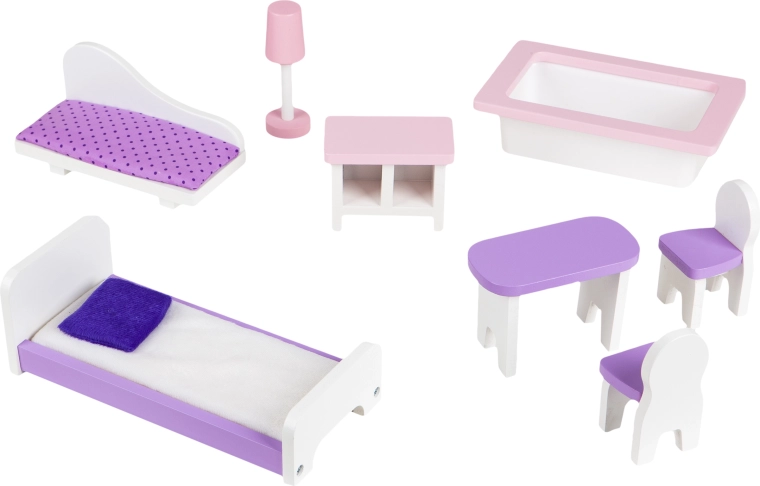 Iekļauts mēbeļu komplekts