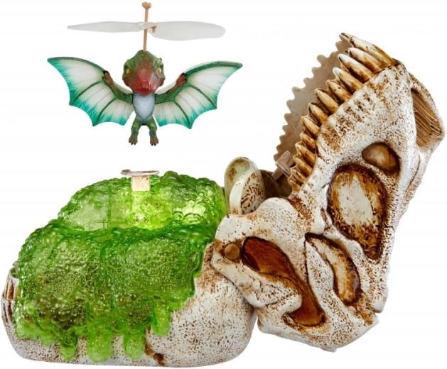 Interactive dinosaur awakening