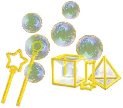 Radošas formas un burbuļu triki