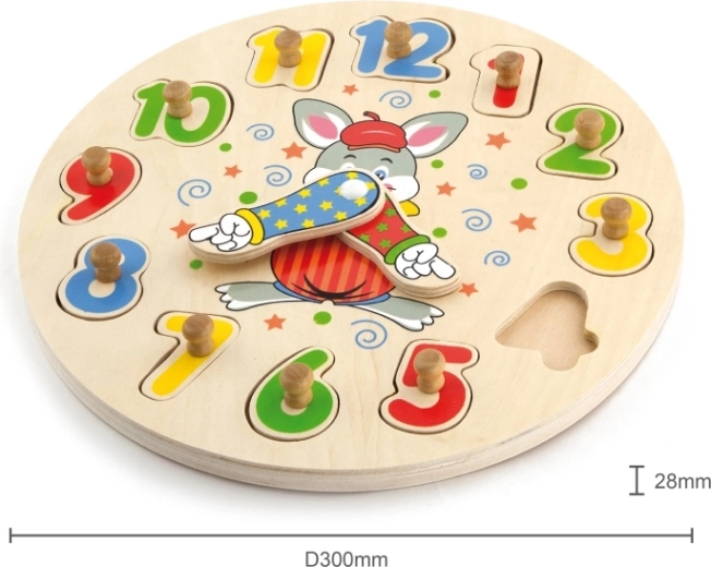 Liels un pārskatāms 30 cm diametrs