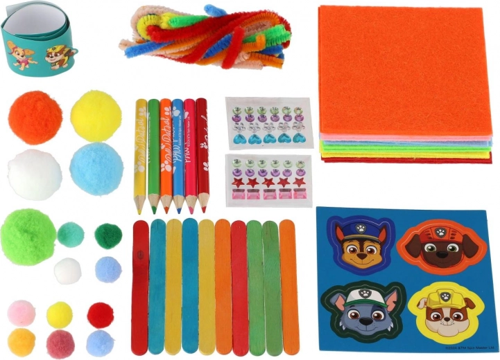 Bagātīgs radošo materiālu komplekts