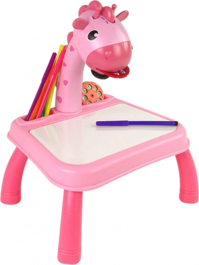 Viegls un drošs galds ar žirafi