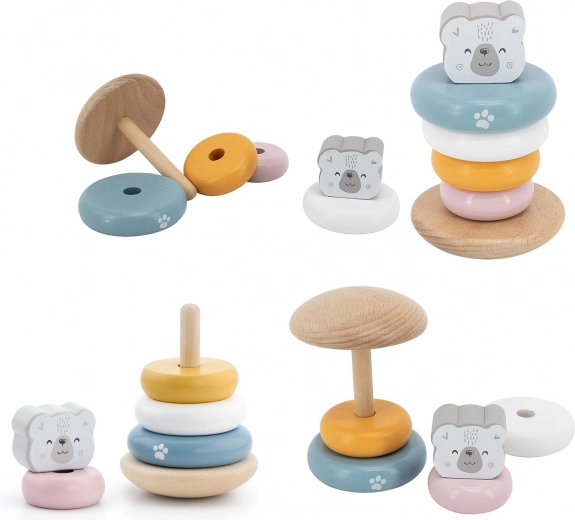 Pasteļtoņu piramīda