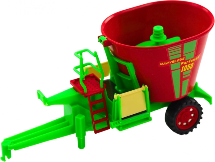 Funkcionāls barošanas vagoniņš maisīšanai un izdalei