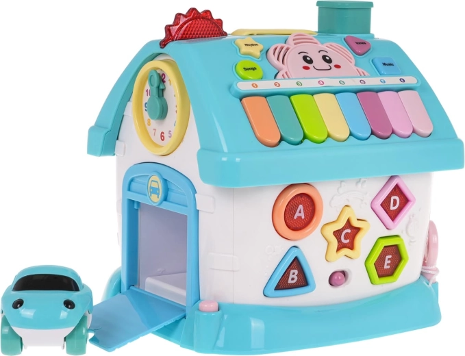 Alfabēts un formas ar gaismu