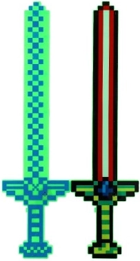 Retro pikseļu dizains