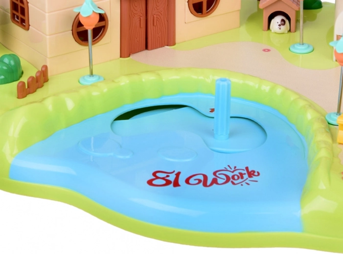 Magnētiska figūriņu kustība pa dīķi