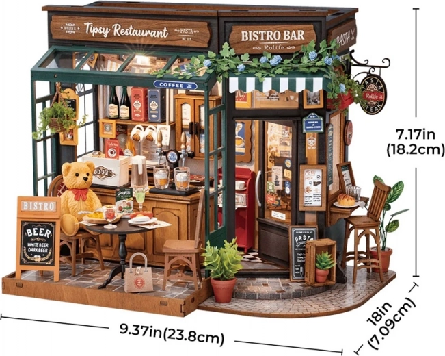 Detalizēts dizains un LED apgaismojums