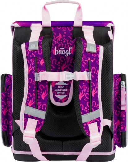 Ergonomiska muguras sistēma veselīgai nēsāšanai