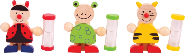 3 minūšu smilšu pulkstenis pareizai tīrīšanai