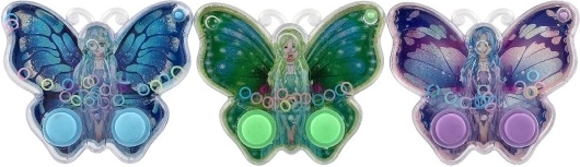 Koši tauriņu elfu motīvi