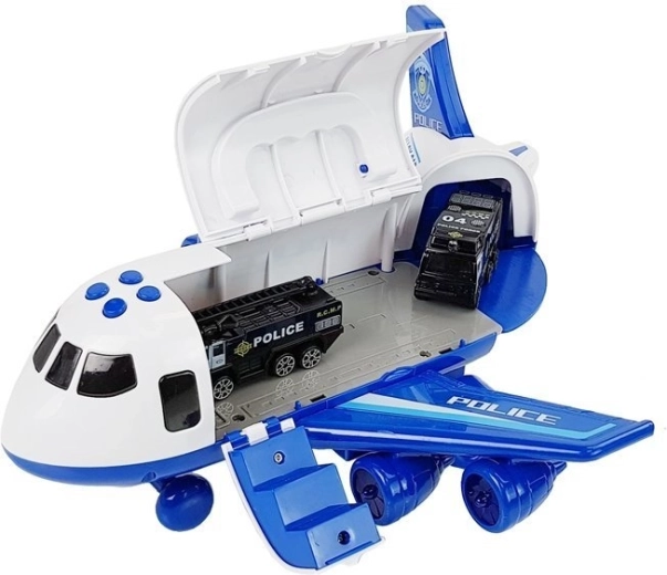 Opening fuselage and ramp for quick action