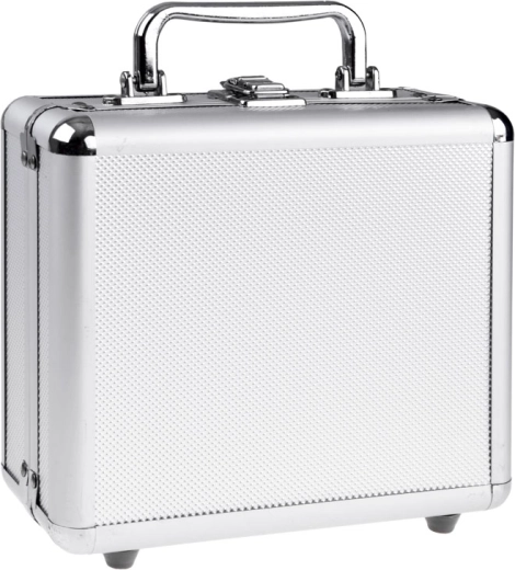 Elegants un izturīgs metāla koferis