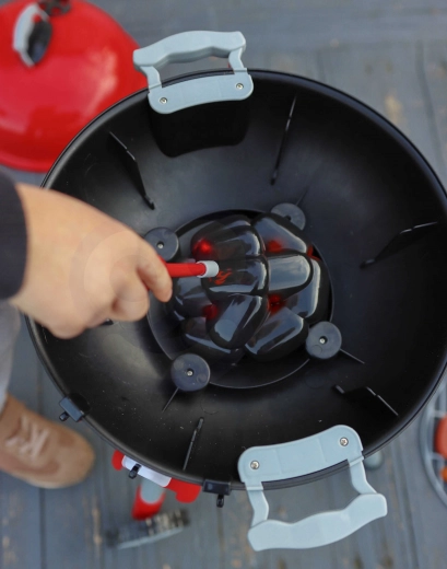 Gaismas un skaņas efekti kā īstam grilam