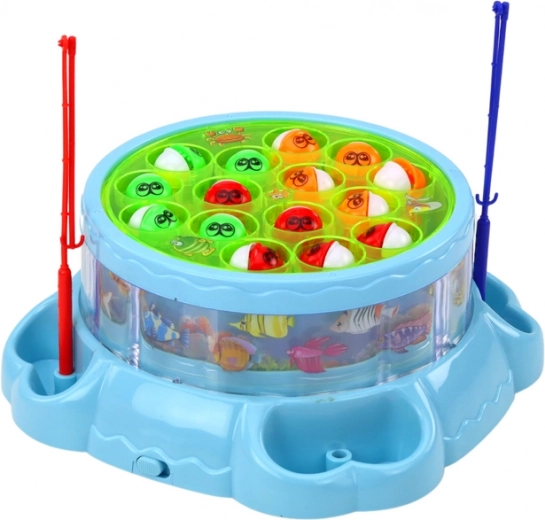 Rotējošs dīķis dinamiskai spēlei