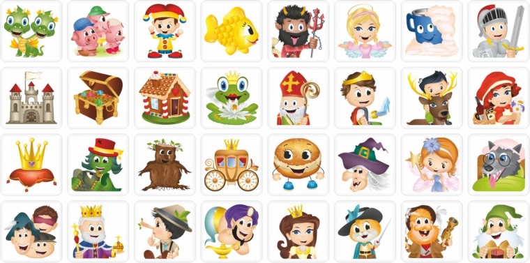 Košas pasaku ilustrācijas