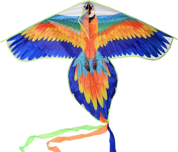 Reālistisks putna izskats un spilgtas krāsas