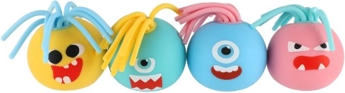 Rotaļīgs “monster” dizains ar bārkstīm