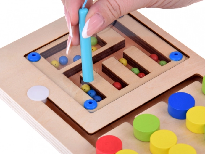 Labirints ar magnētisko kociņu