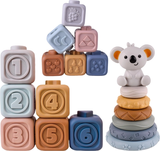 Mīksts silikons drošs zobiņiem