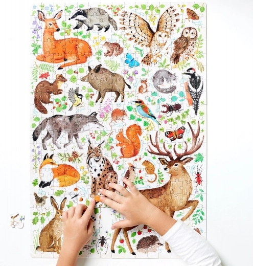 Poster with nature facts