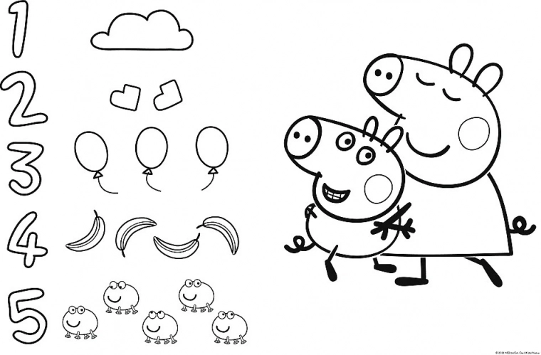 Learning through play: counting and recognition