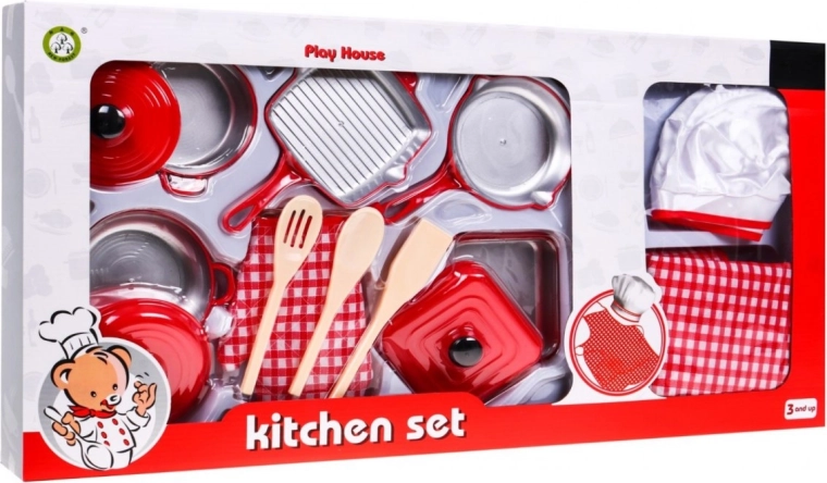 Bagātīgs 14 daļu komplekts ērtā iepakojumā