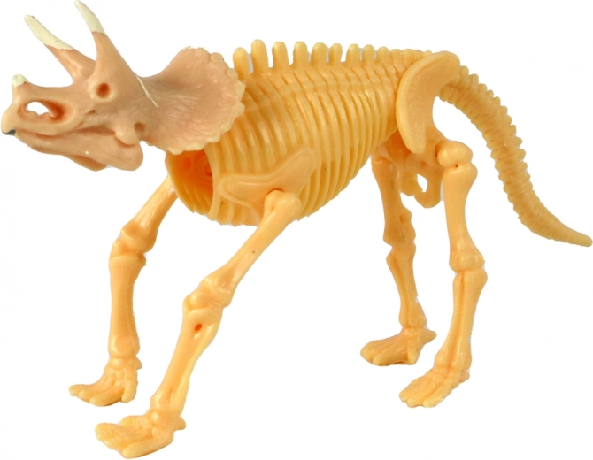 Saliekams dinozaura skelets