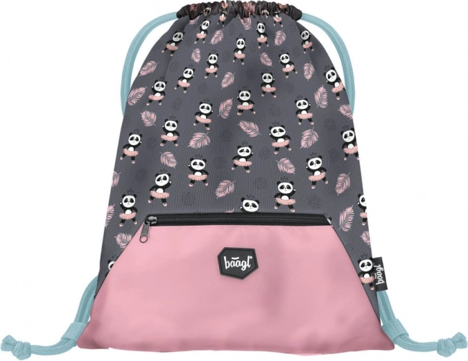 Practical front zip pocket