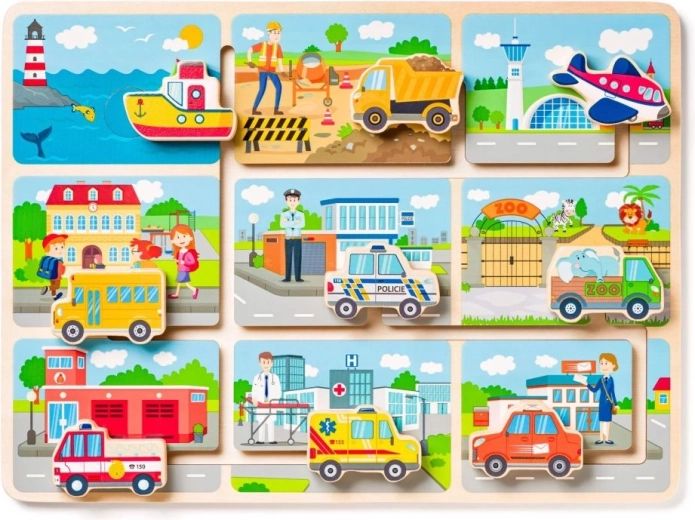 Dažādi transportlīdzekļi