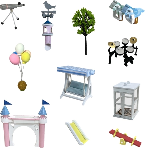 Bagātīgi piederumi bezgalīgām rotaļām