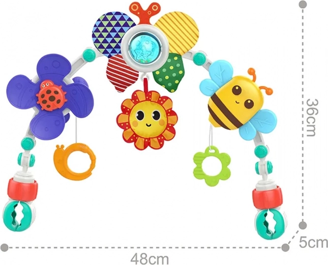 Regulējams leņķis mazuļa ērtībām