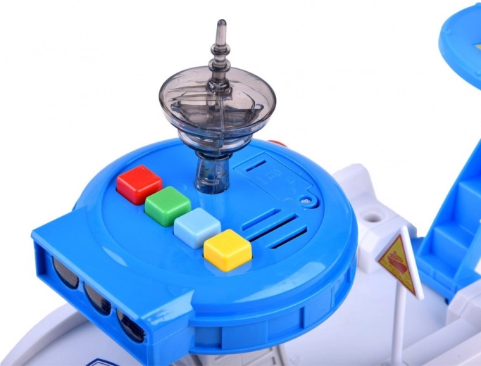 Vadības torņa gaismas un skaņas efekti