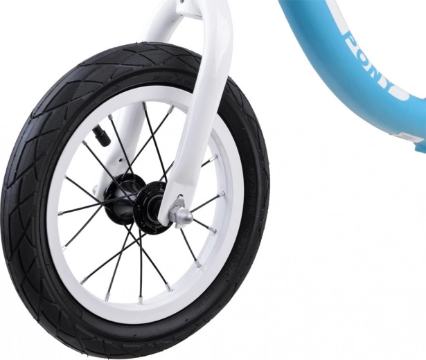 12" inflatable wheels for a smooth ride