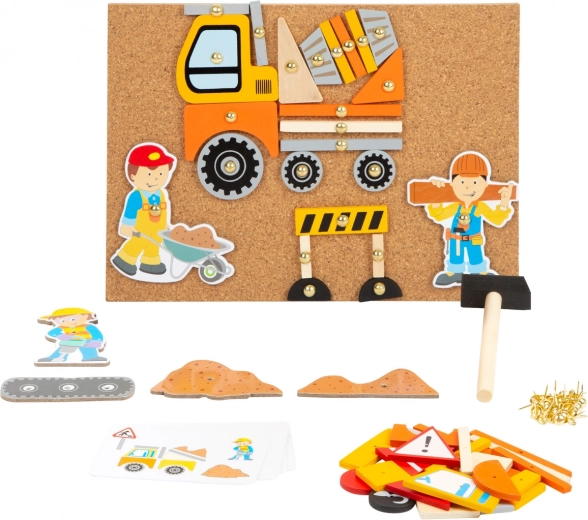 Veidošana uz korķa dēļa